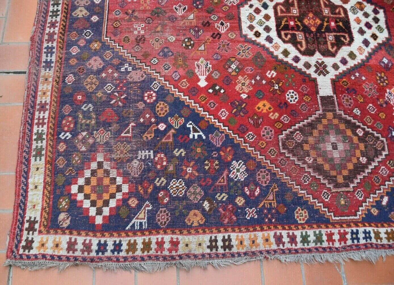 Iranian Shiraz rug, 1990s 2