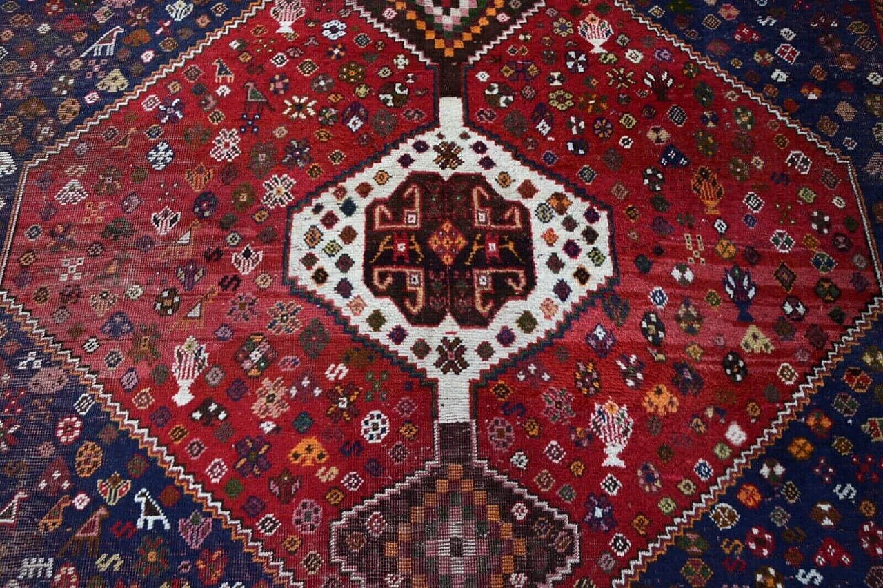 Iranian Shiraz rug, 1990s 3