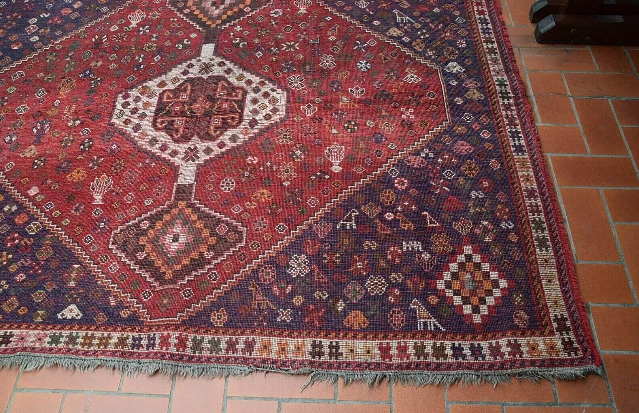 Iranian Shiraz rug, 1990s 7