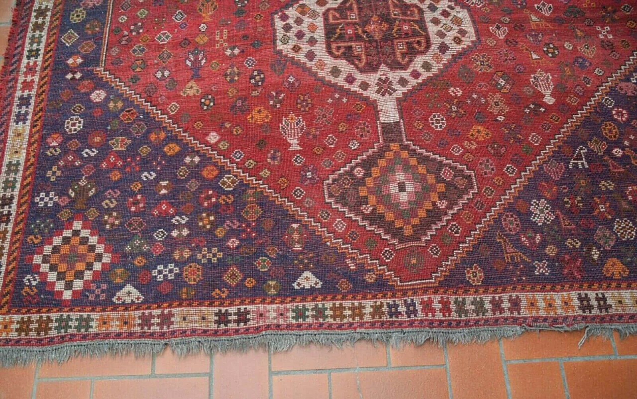 Iranian Shiraz rug, 1990s 10