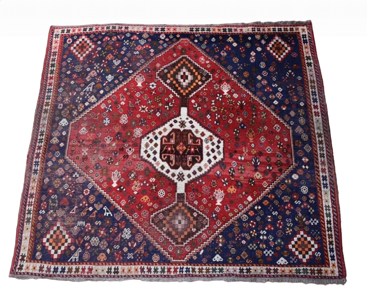 Iranian Shiraz rug, 1990s 13