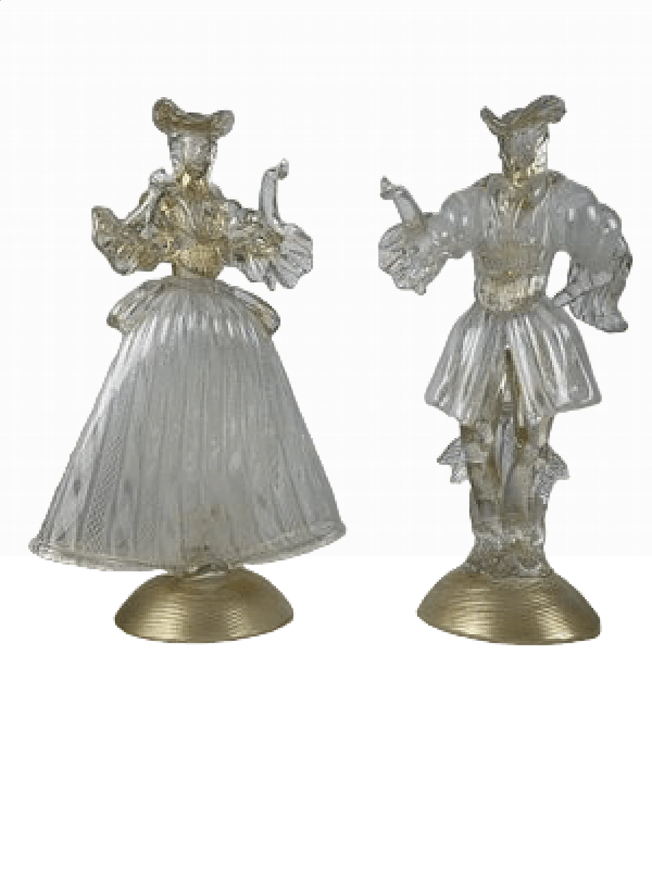 Pair of Murano glass figurines, 1990s 16