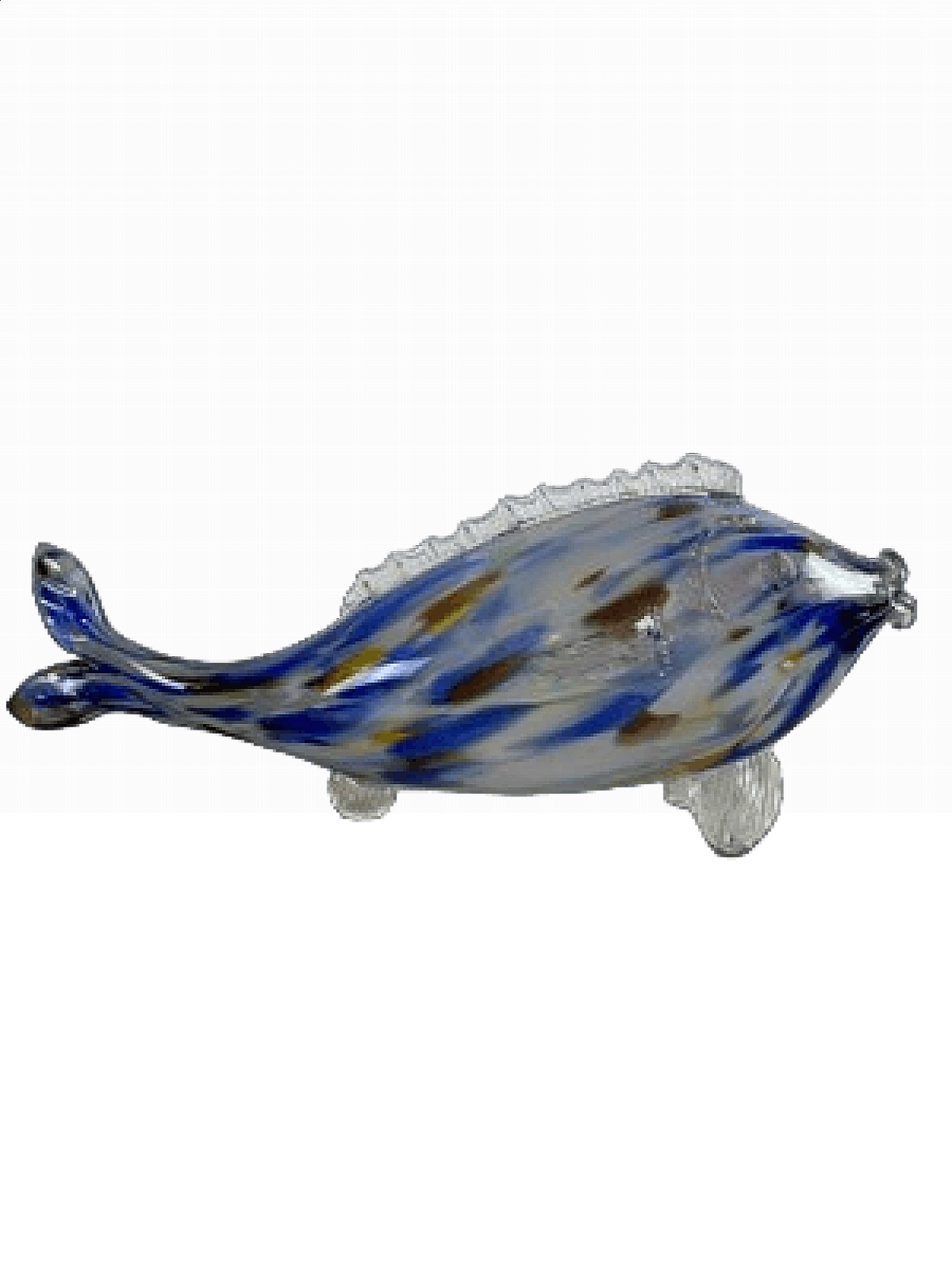 Murano glass fish figurine, 1970s 12