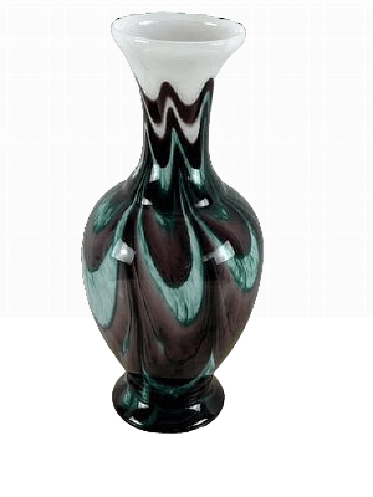 Opaline glass vase, 1970s 10