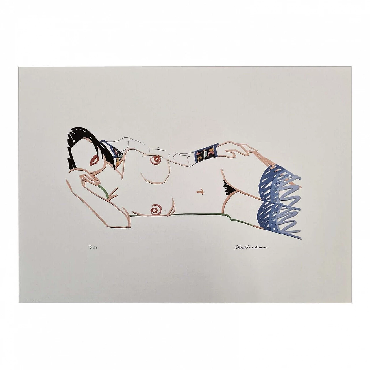 After Tom Wesselmann, Monica, silkscreen, 1990s 5