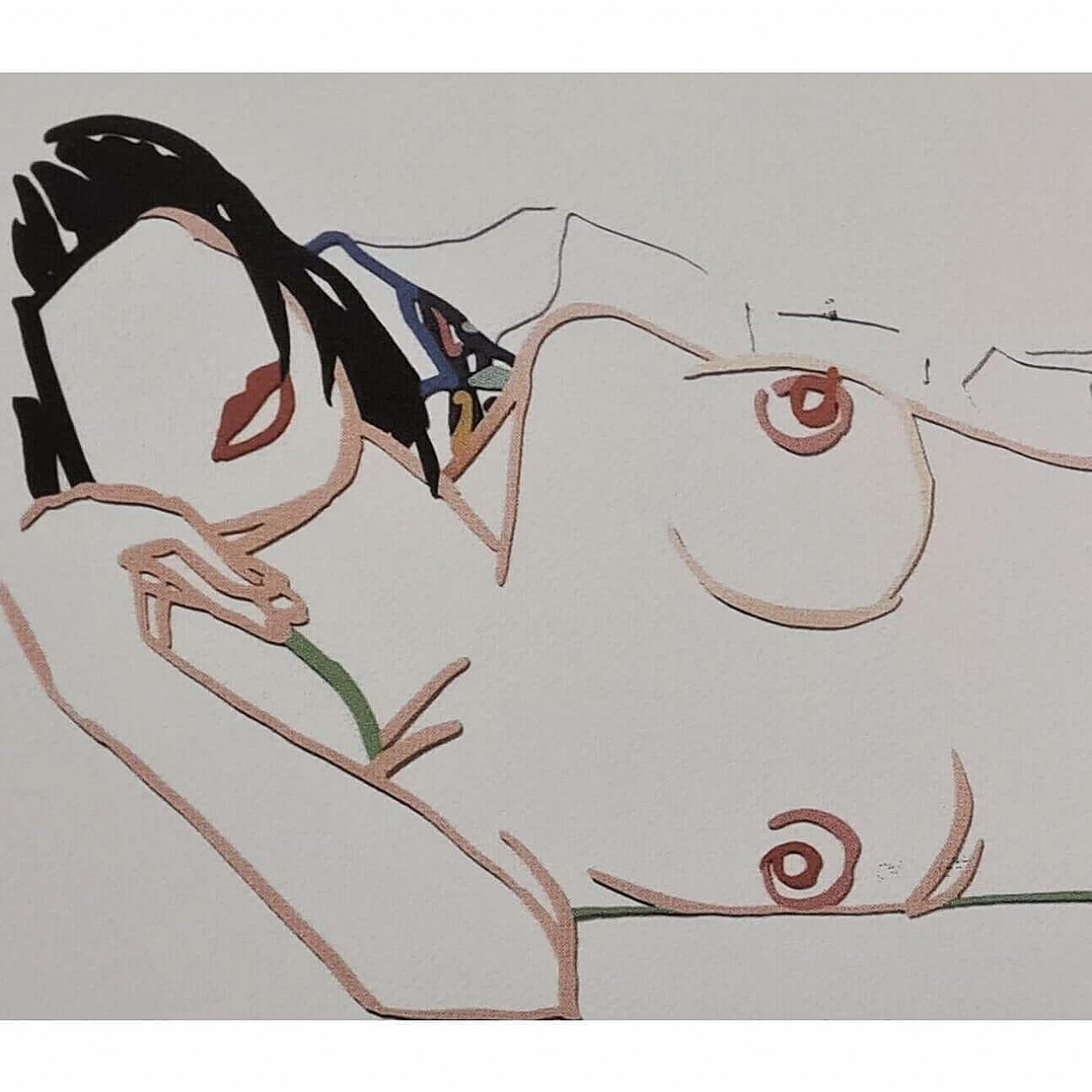 After Tom Wesselmann, Monica, silkscreen, 1990s 8