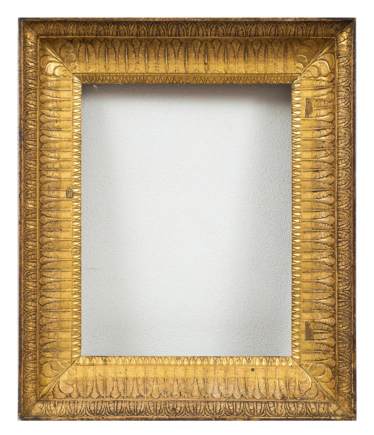 Neapolitan Empire gilded and carved wood frame, early 19th century 1