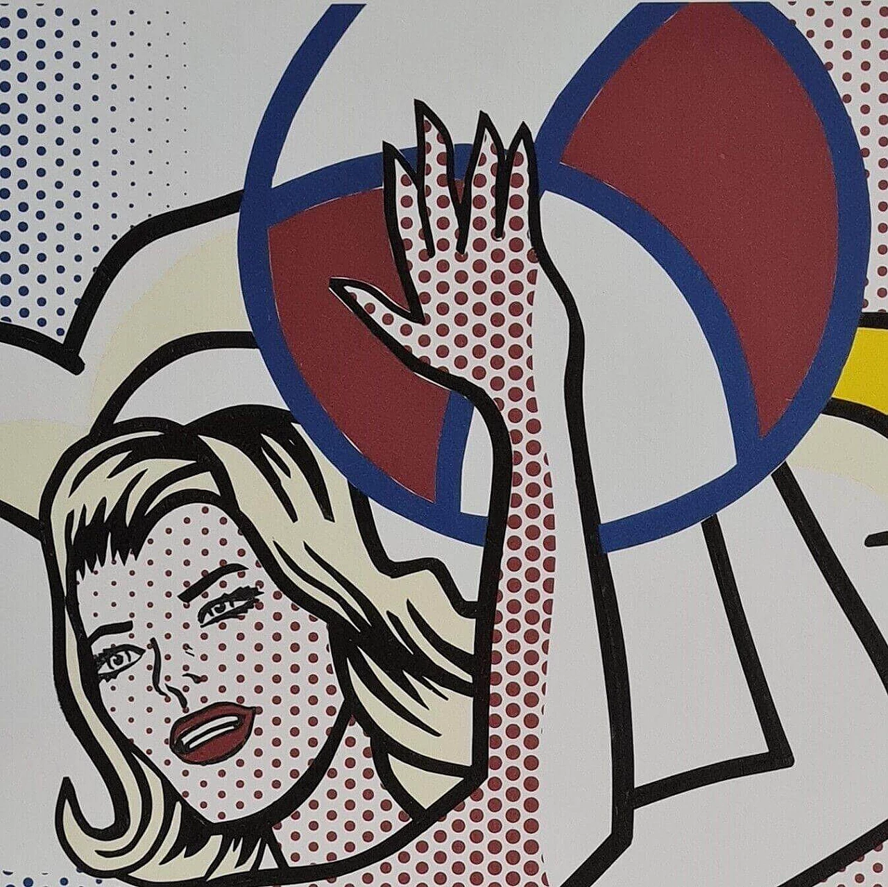 Roy Lichtenstein, Volleyball, lithography, 1980s 6