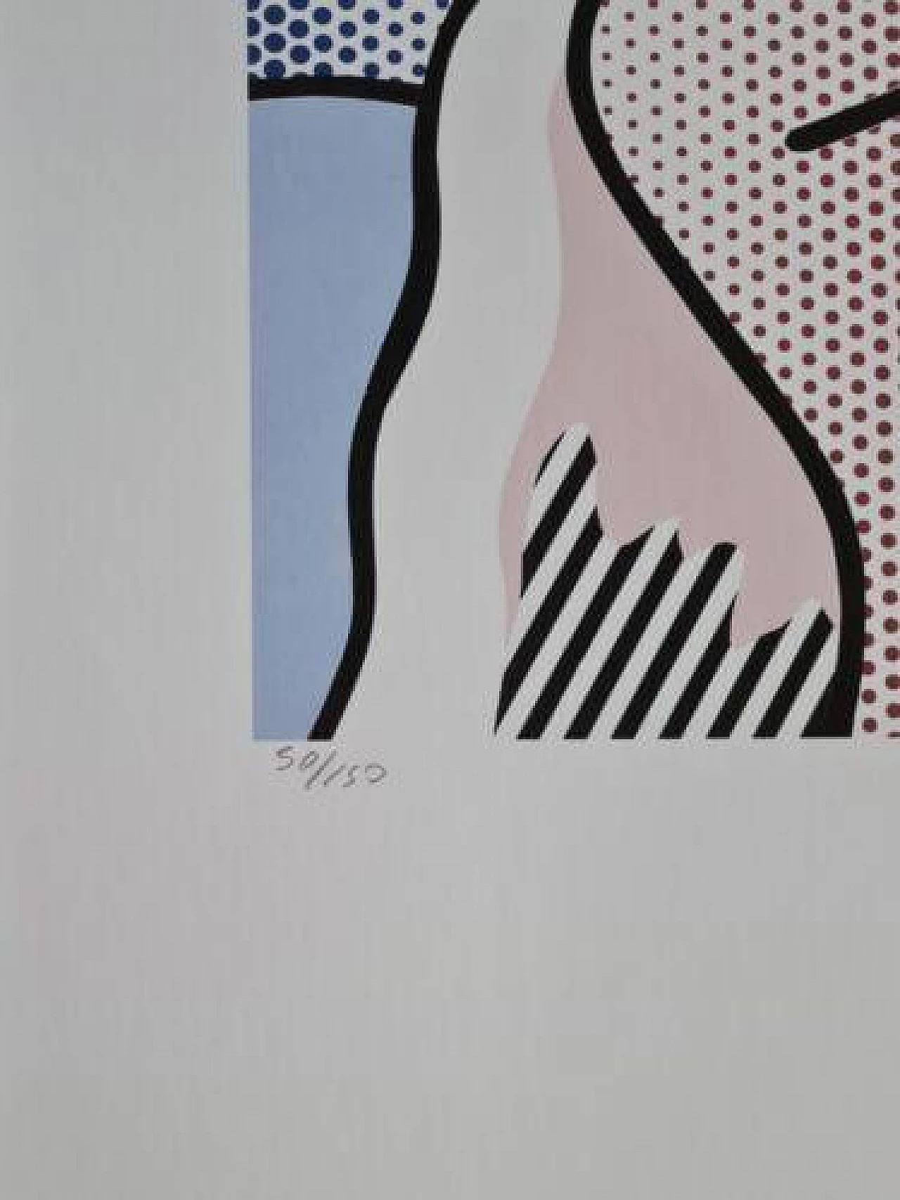 Roy Lichtenstein, Volleyball, lithography, 1980s 11