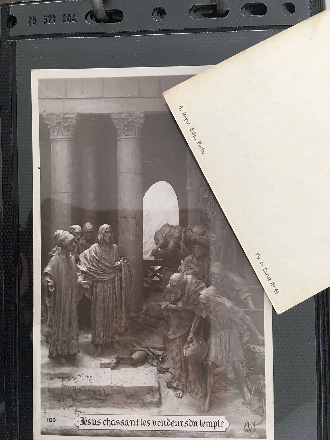 Collection of Vie du Christ postcards by Domenico Mastroianni, early 20th century 1