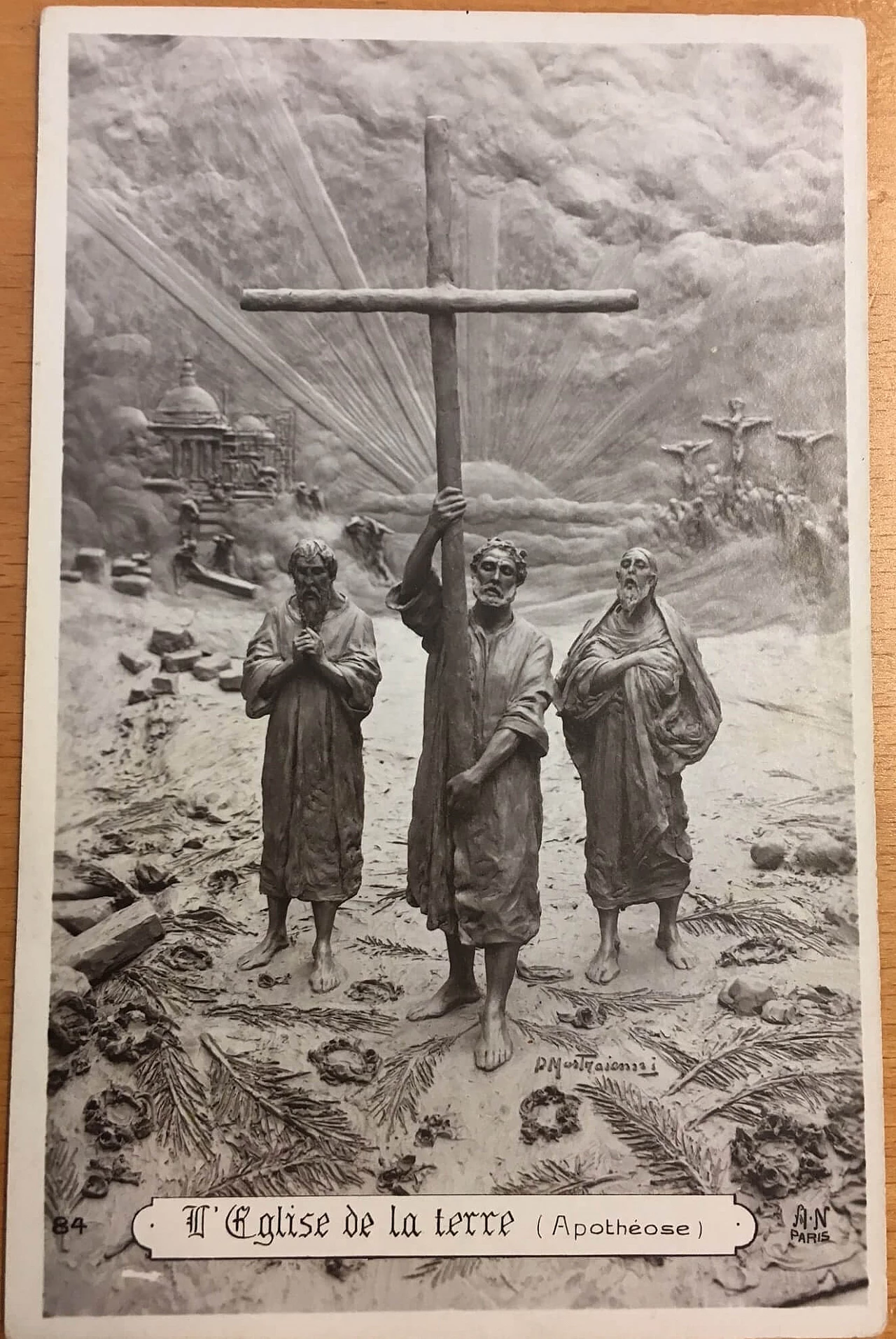 Collection of Vie du Christ postcards by Domenico Mastroianni, early 20th century 3