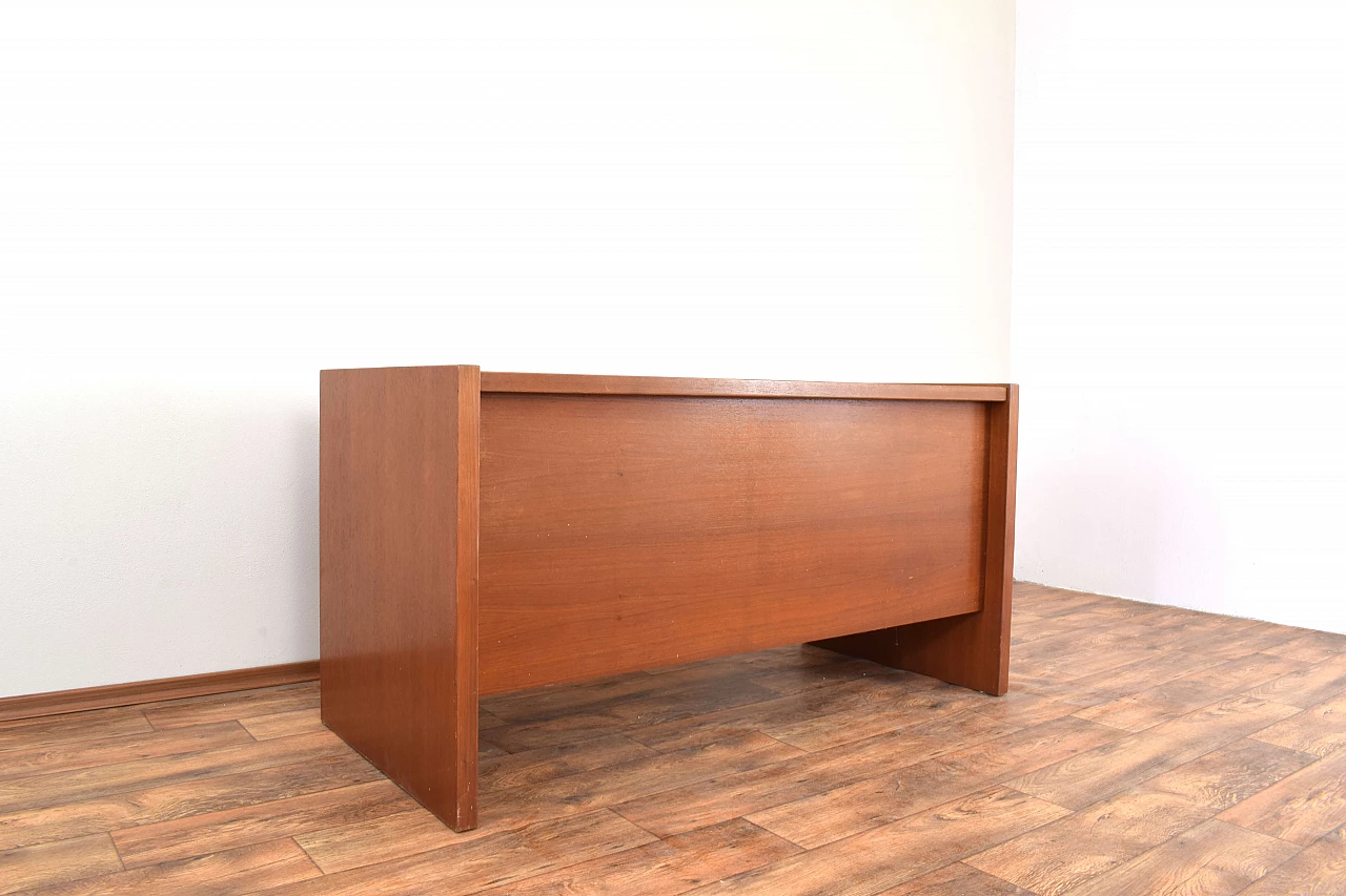 Danish teak desk, 1980s 8