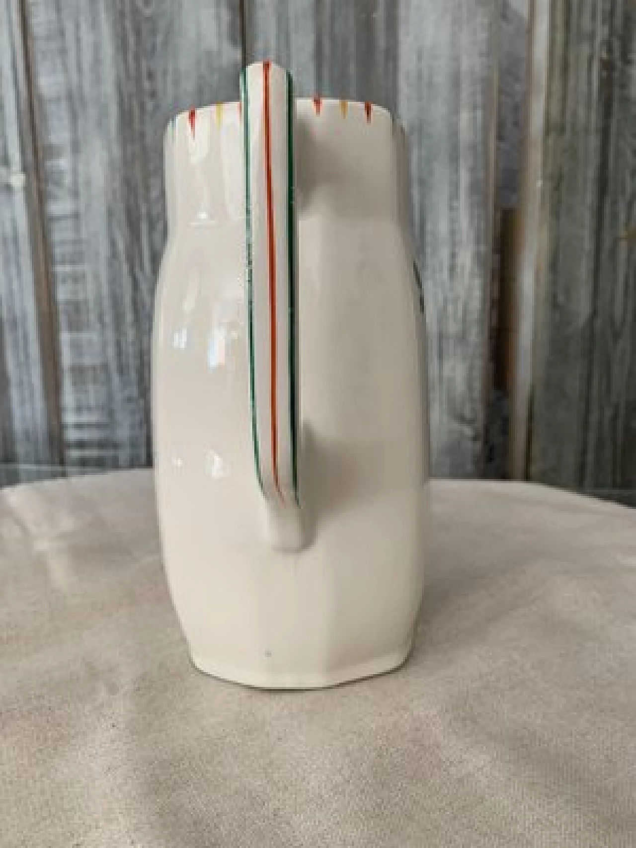 Hungarian ceramic water pitcher, 1960s 3