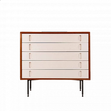 Teak chest of drawers by Campo and Graffi for Home, 1950s