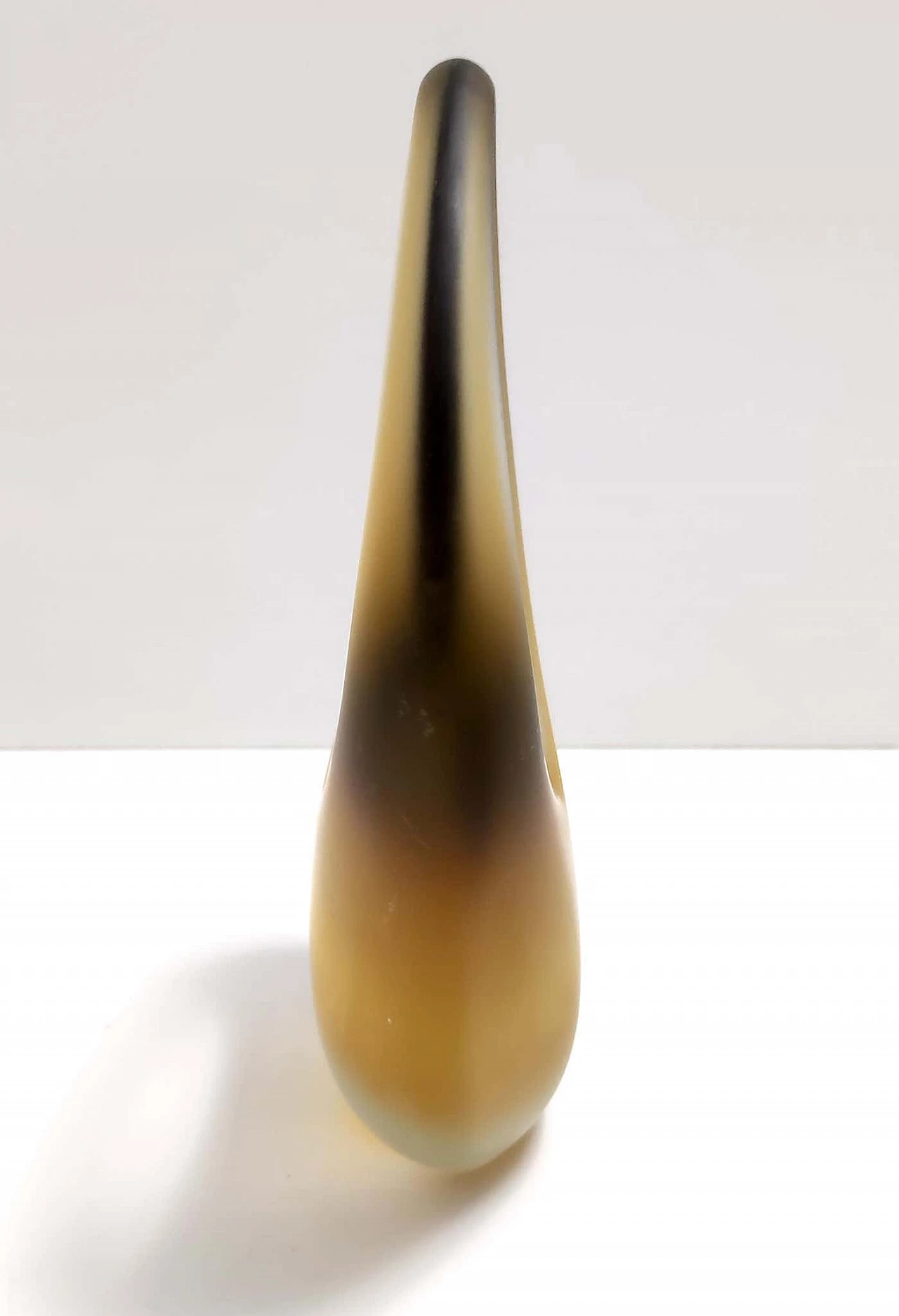 Submerged Murano glass basket vase by Archimede Seguso, 1950s 10