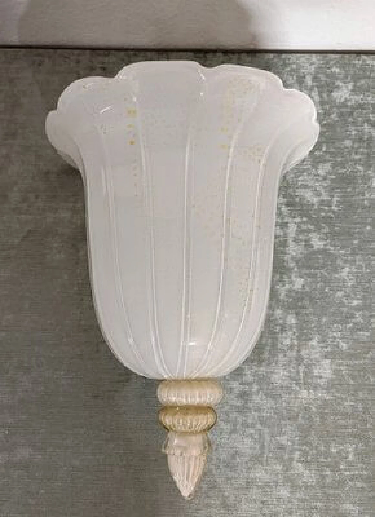 Murano glass wall light attributed to Seguso, 1960s 1