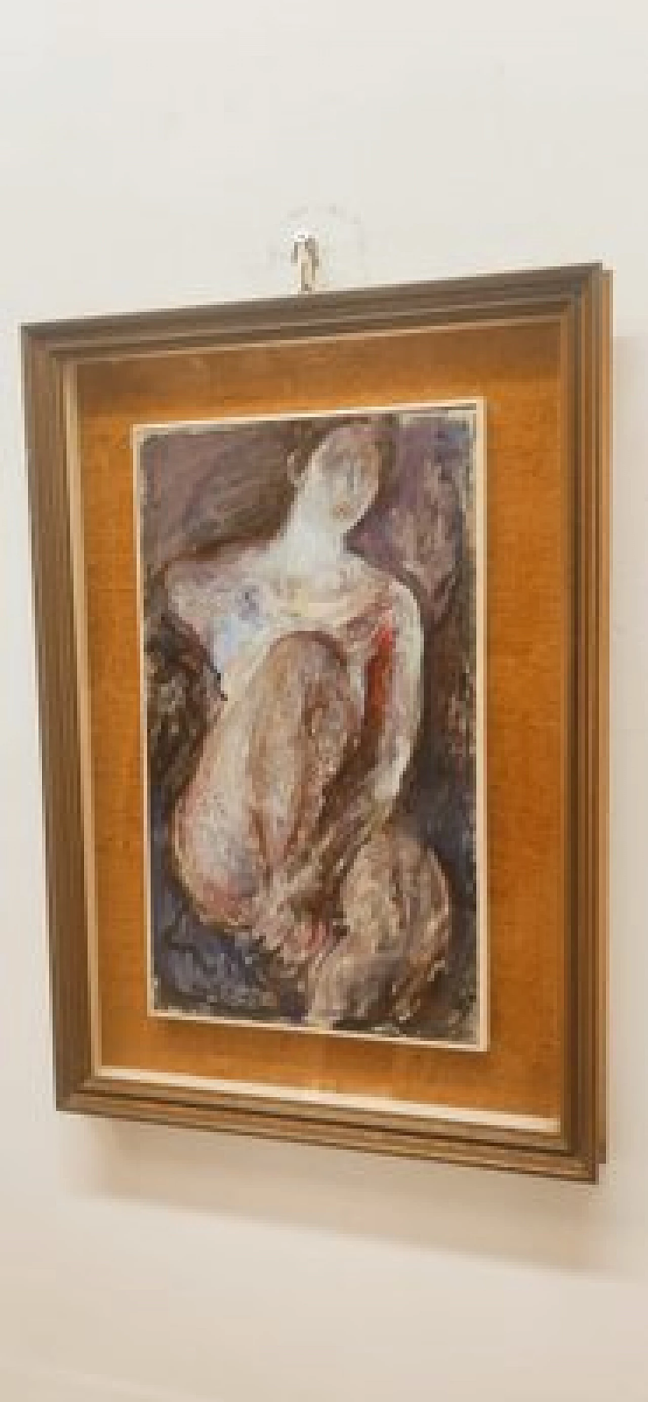 Capaldo, female nude, oil painting on canvas, 1970s 5