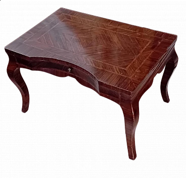 Violet ebony and bois de rose veneered Louis XV model desk