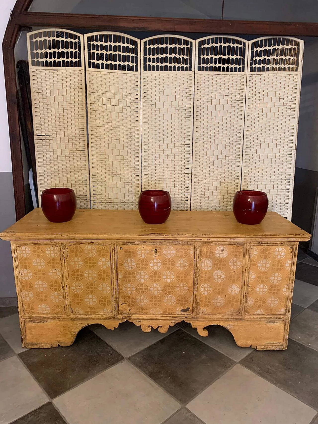 Alpine stone pine chest, mid-19th century 8