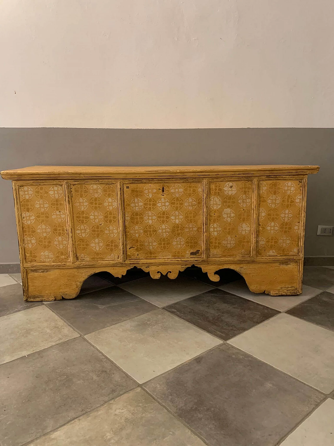 Alpine stone pine chest, mid-19th century 10