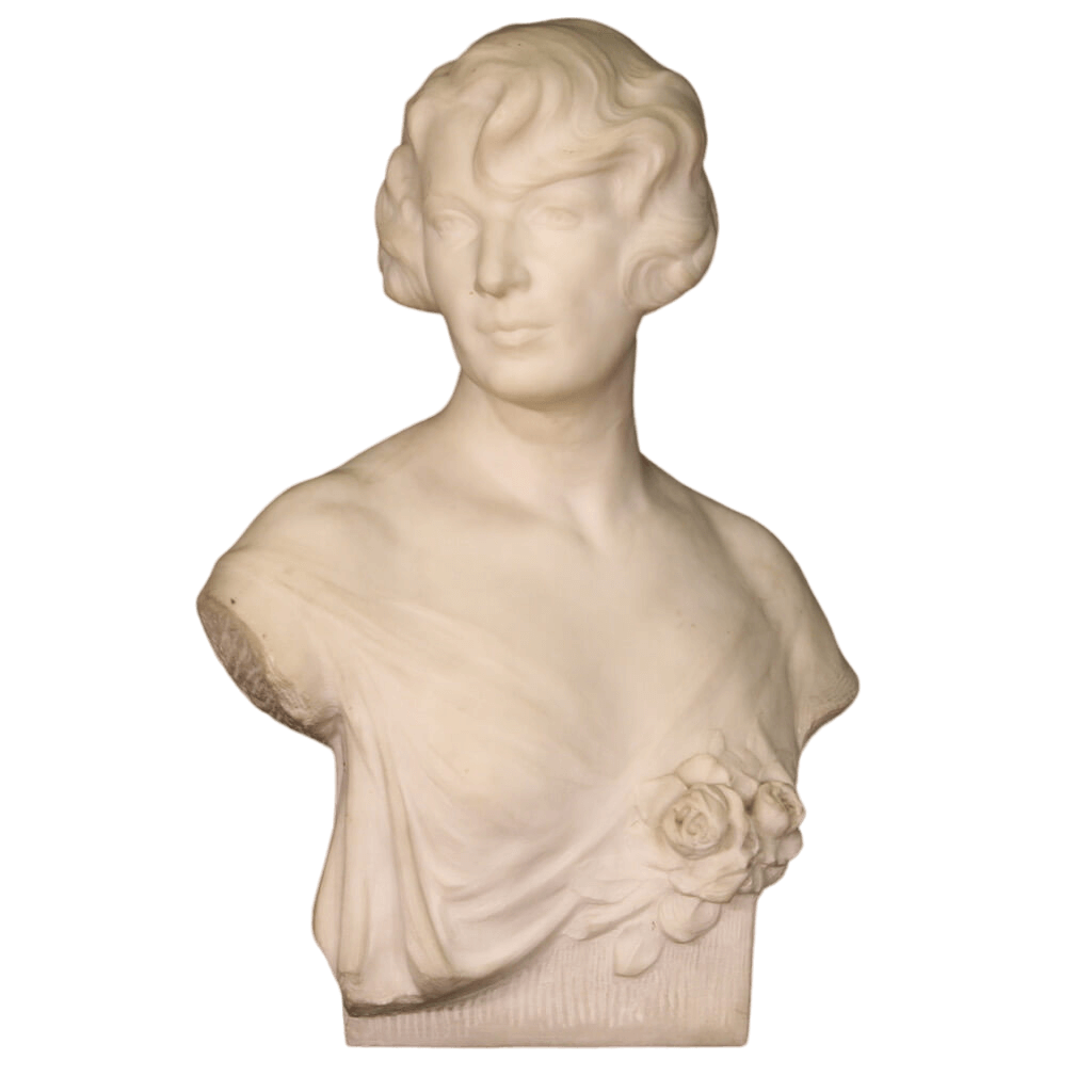 Marble Statue Female Bust