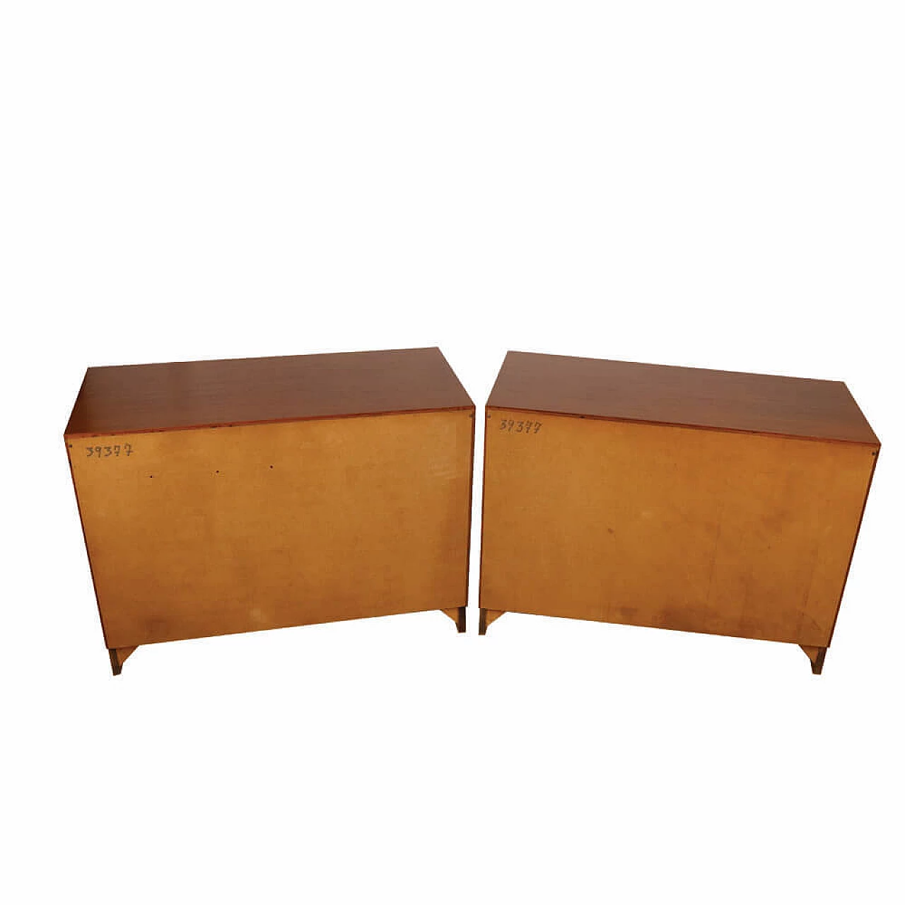 Pair of Swedish teak sideboards by Bertil Fridhagen for Bodafors, 1960s 9