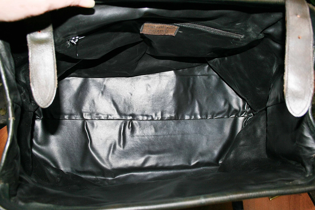 Borsa da viaggio in pelle di Valentino Orlandi, anni 2000 9