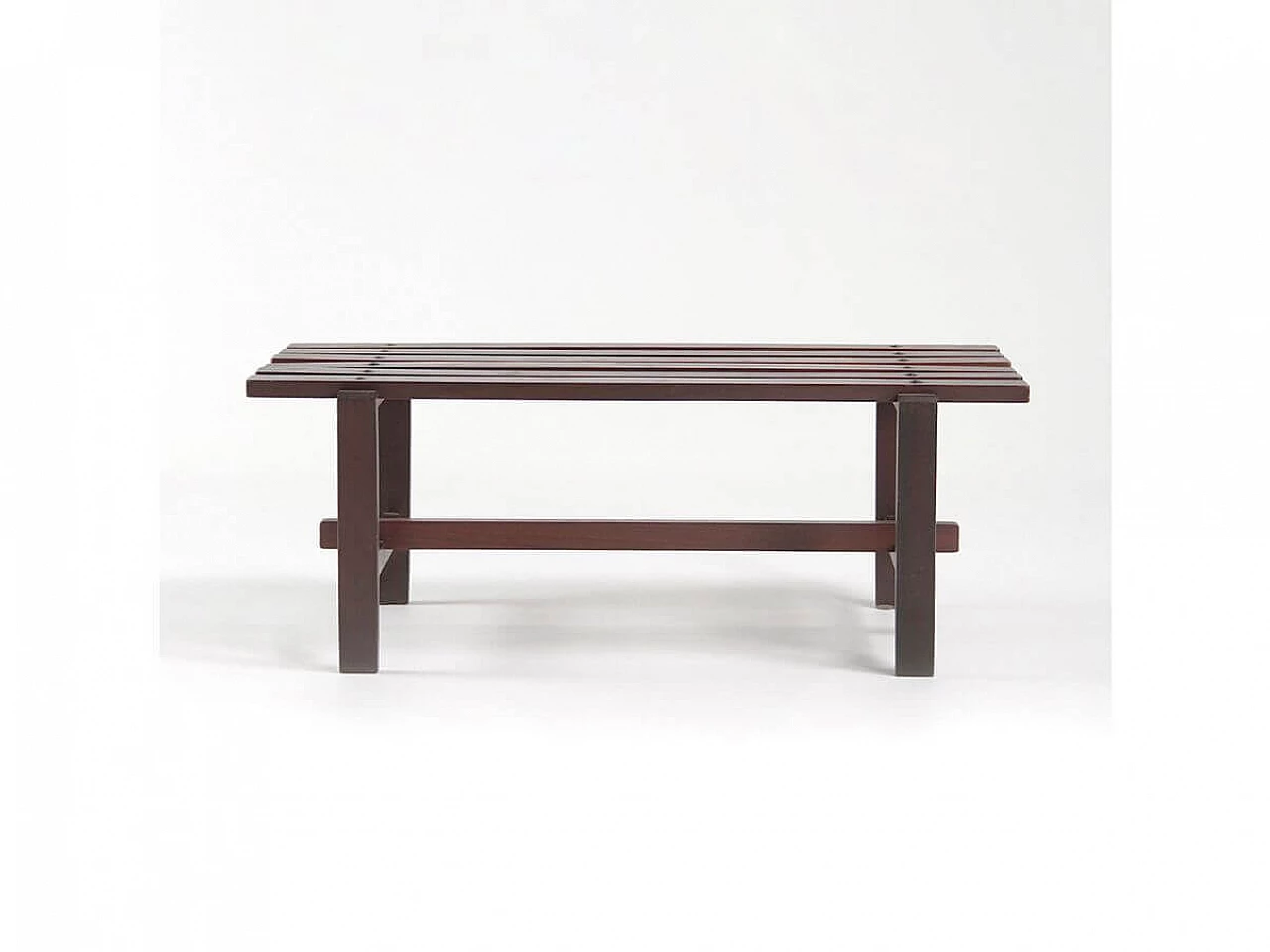 Wood bench, 1960s 2