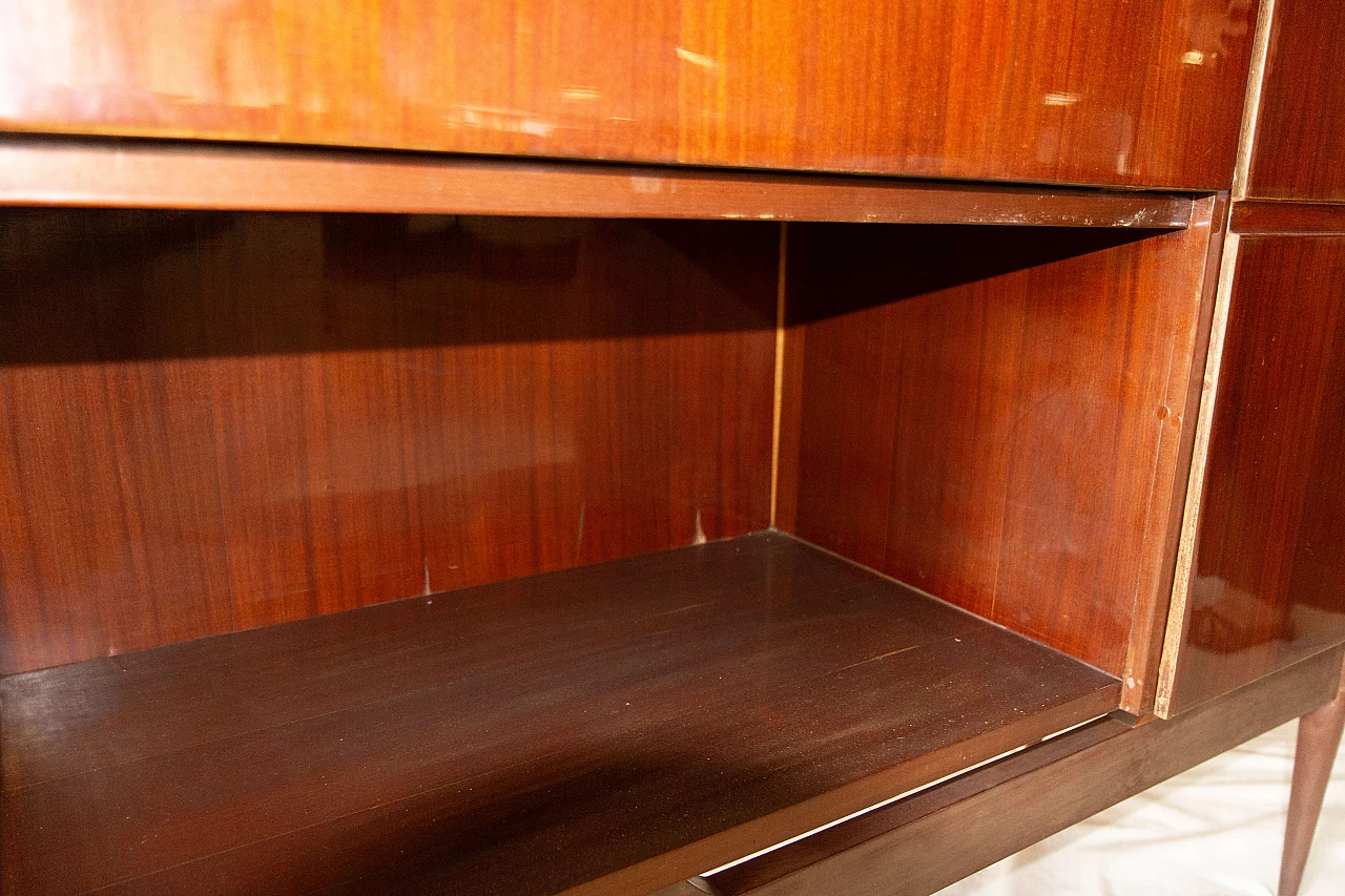 Mahogany veneer sideboard, 1950s 11