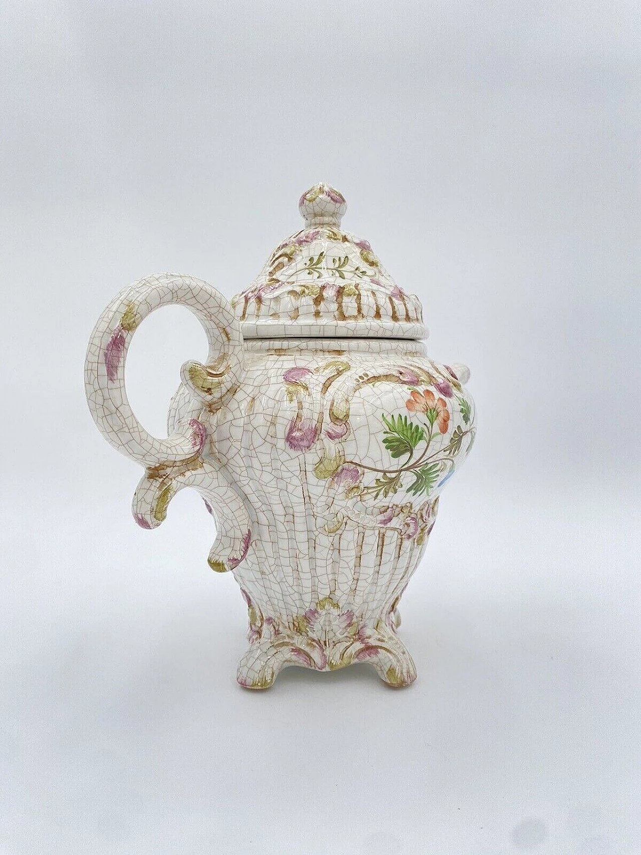 Antica Nove di Bassano ceramic teapot, early 20th century 2