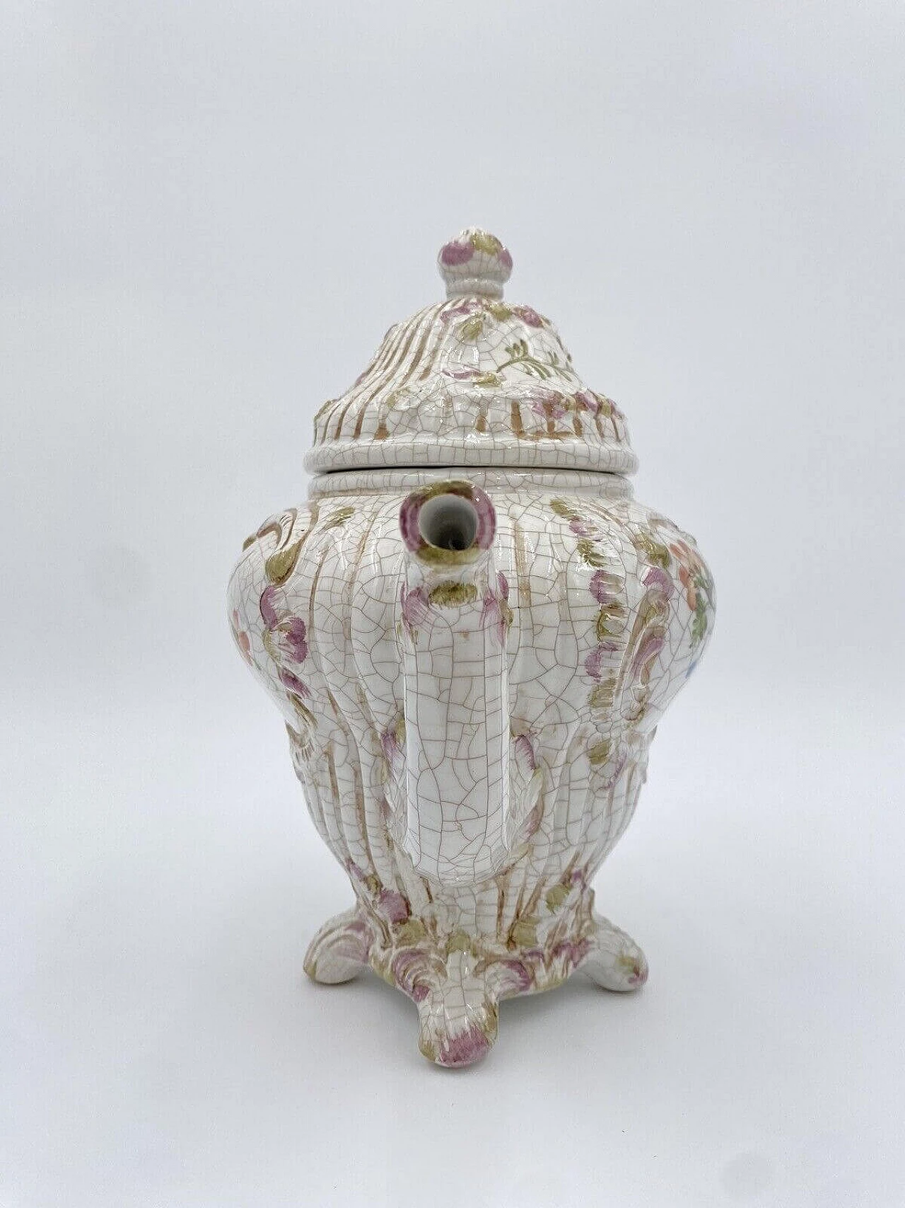 Antica Nove di Bassano ceramic teapot, early 20th century 5