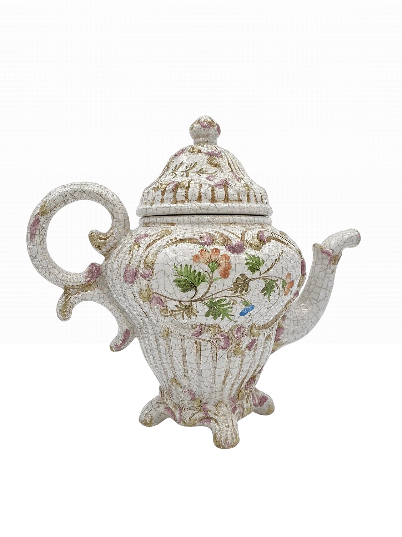 Antica Nove di Bassano ceramic teapot, early 20th century 8