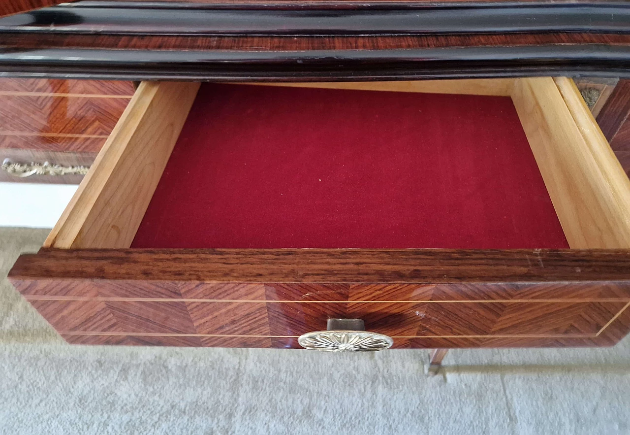 Rosewood cabinet in the style of Paolo Buffa, 1950s 6