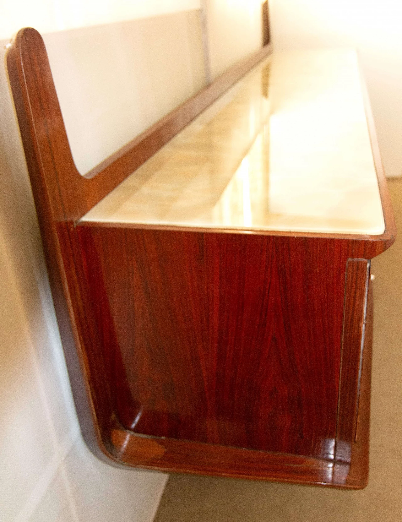 Rosewood sideboard with space for mirror, 1940s 3