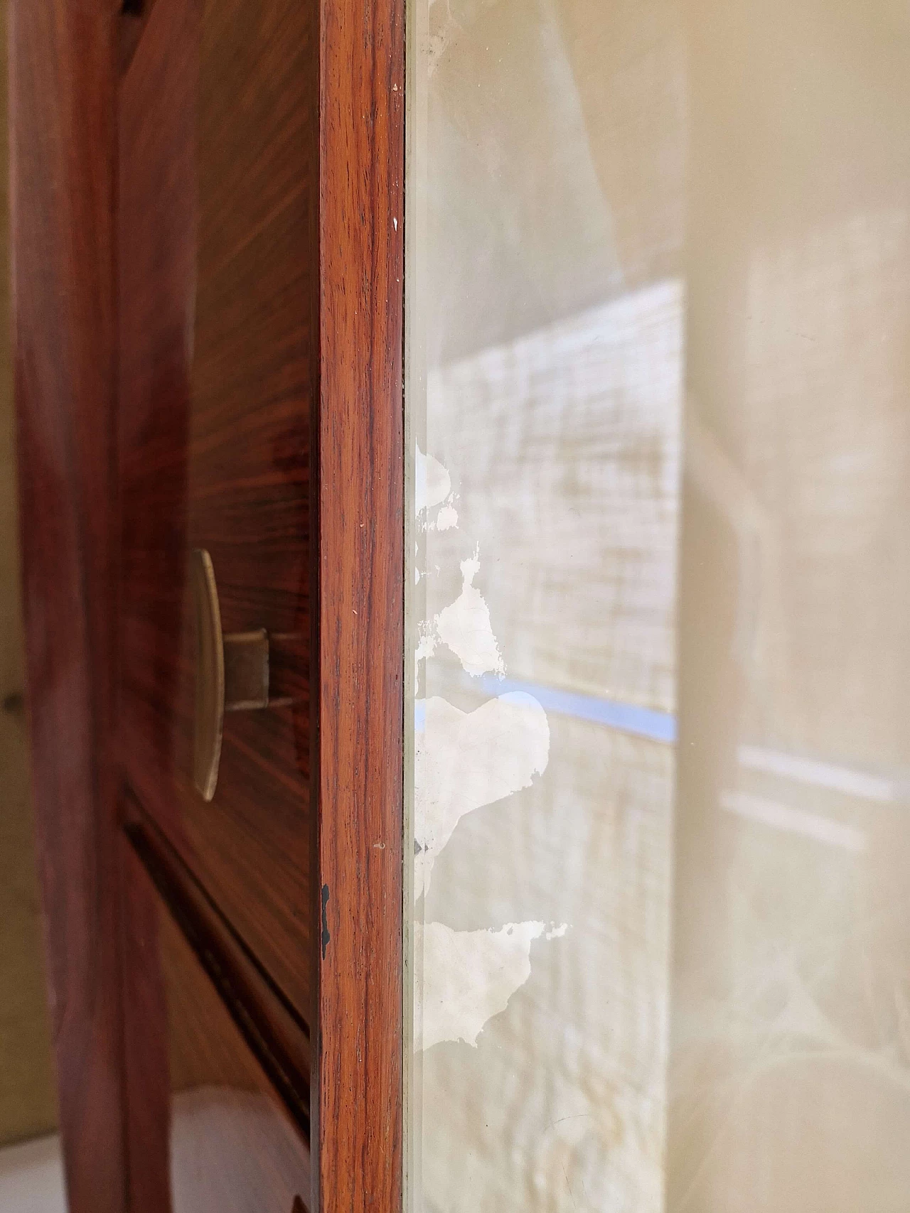 Rosewood sideboard with space for mirror, 1940s 13