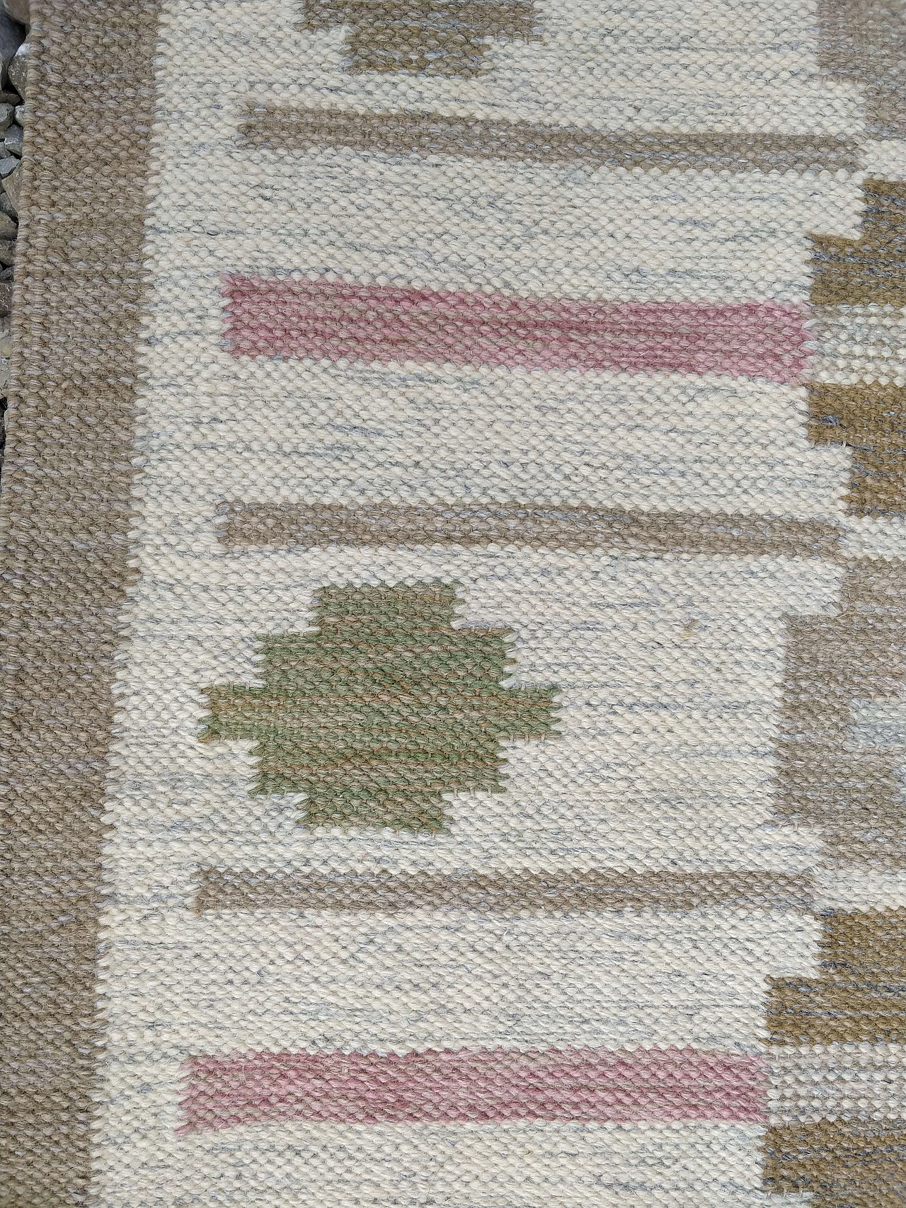 Kilim rug by Anna Johanna Ångström, 1960s 5