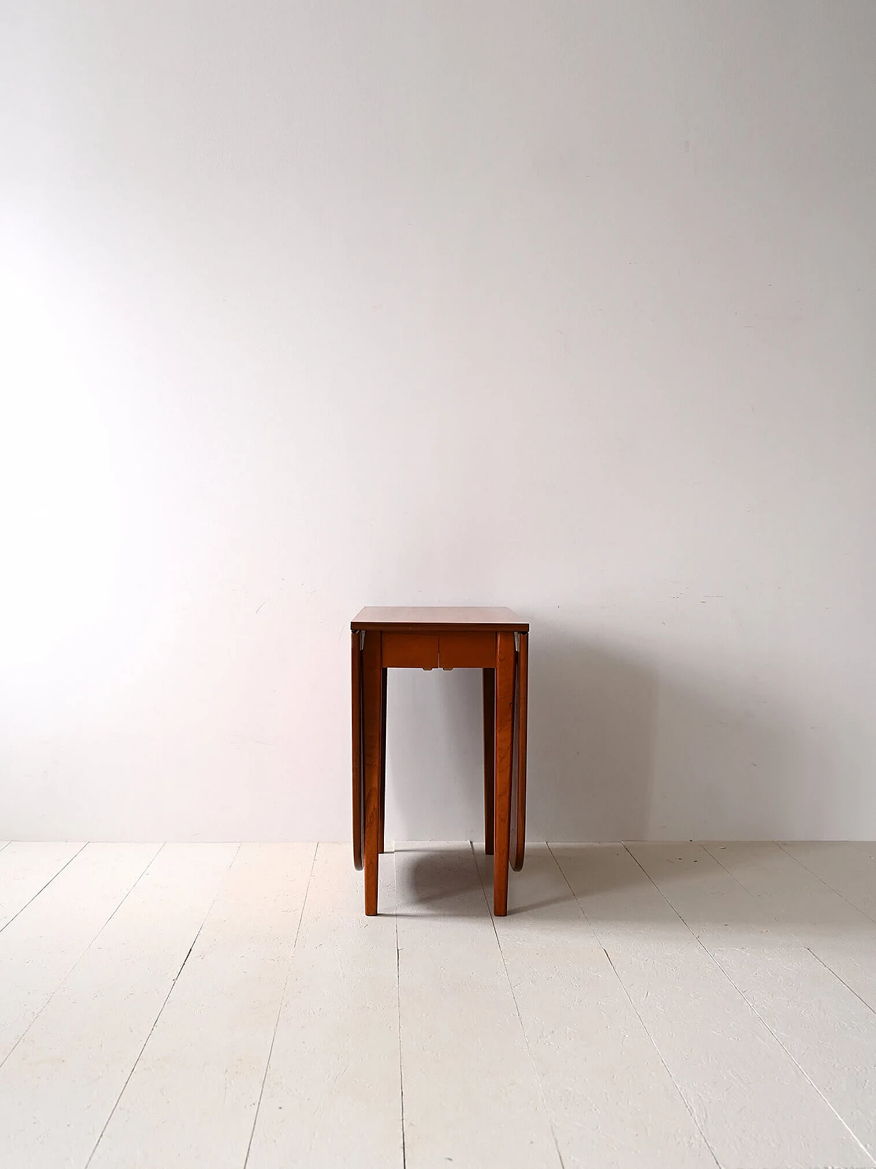 Scandinavian teak extendable table, 1970s 4