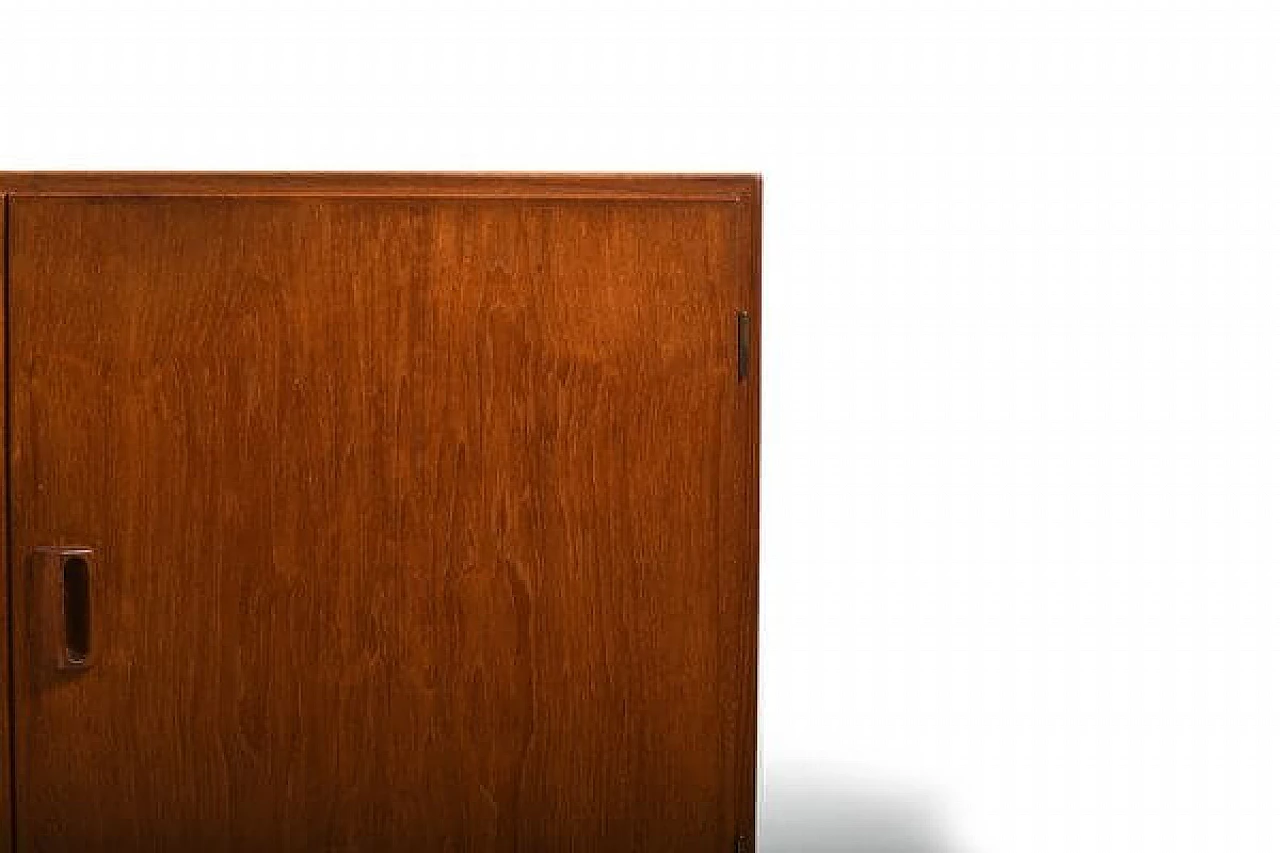 Teak & oak cabinet by Børge Mogensen for Søborg, 1950s 5