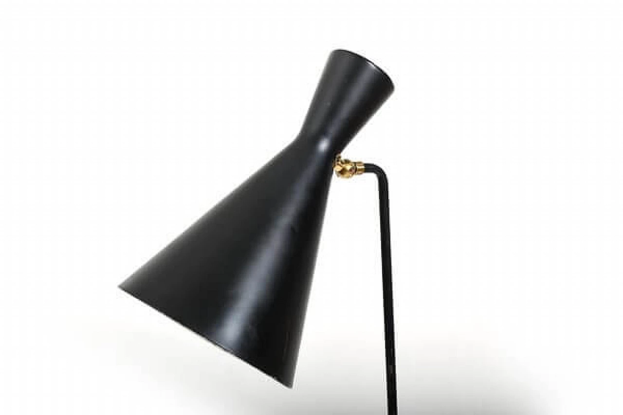 G123 metal floor lamp by Knud Joos for Lyfa, 1950s 3