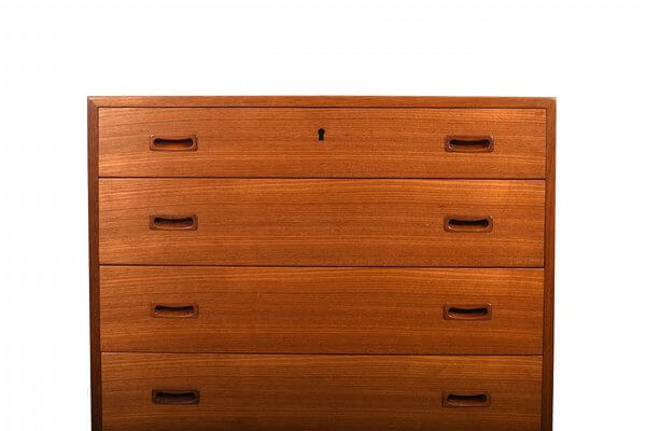 Tallboy 129 chest of drawers by Omann Jun Møbelfabrik, 1960s 5