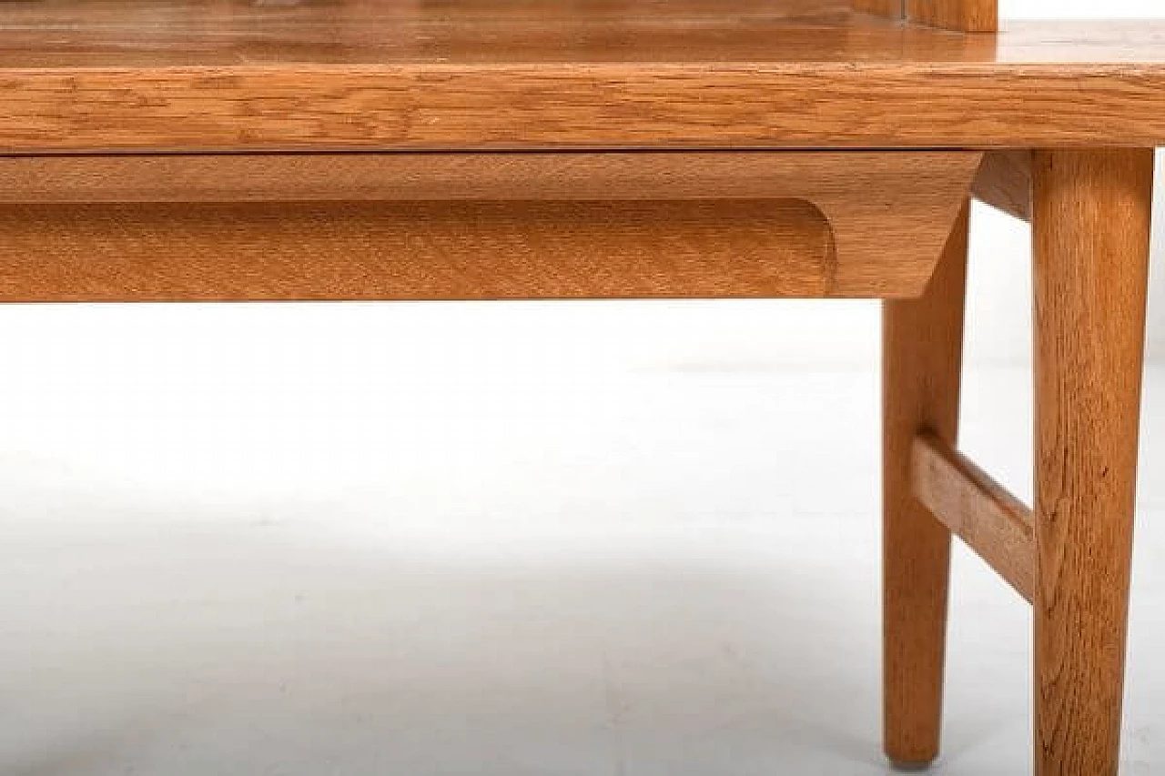 Oak vanity table by Kurt Østervig for Emmaboda Möbelfabrik, 1960s 5