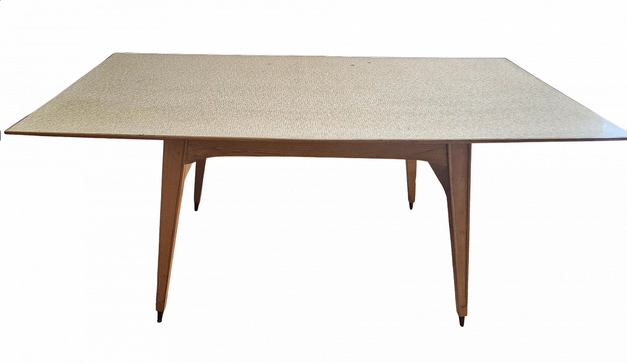 Table with hexagonal top in the style of Gio Ponti, 1950s 11