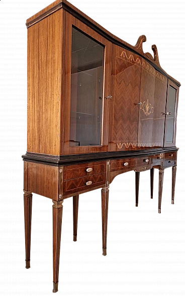 Rosewood cabinet in the style of Paolo Buffa, 1950s