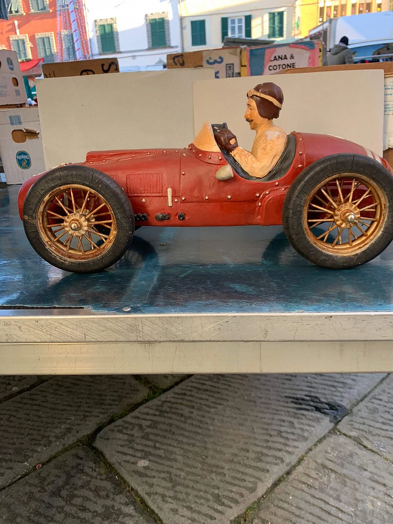 English acrylic toy car, 1940s 3