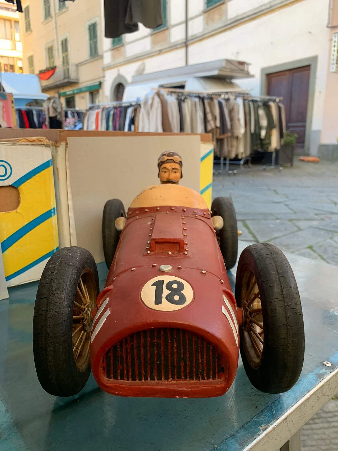 English acrylic toy car, 1940s 4