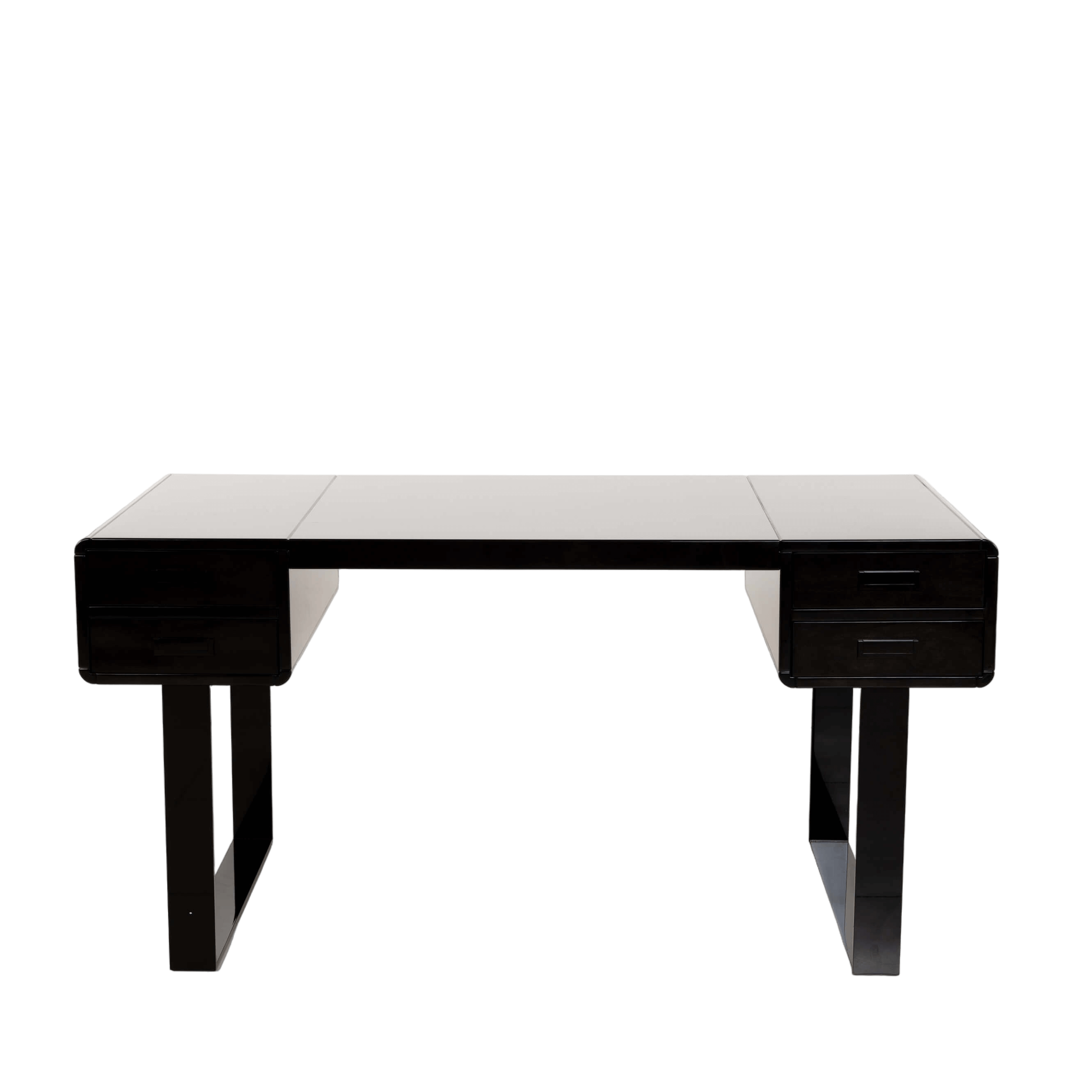 Euclide desk with metal legs by Armani Casa intOndo