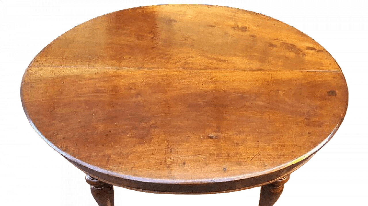 Bolognese oval extending table, 19th century 6