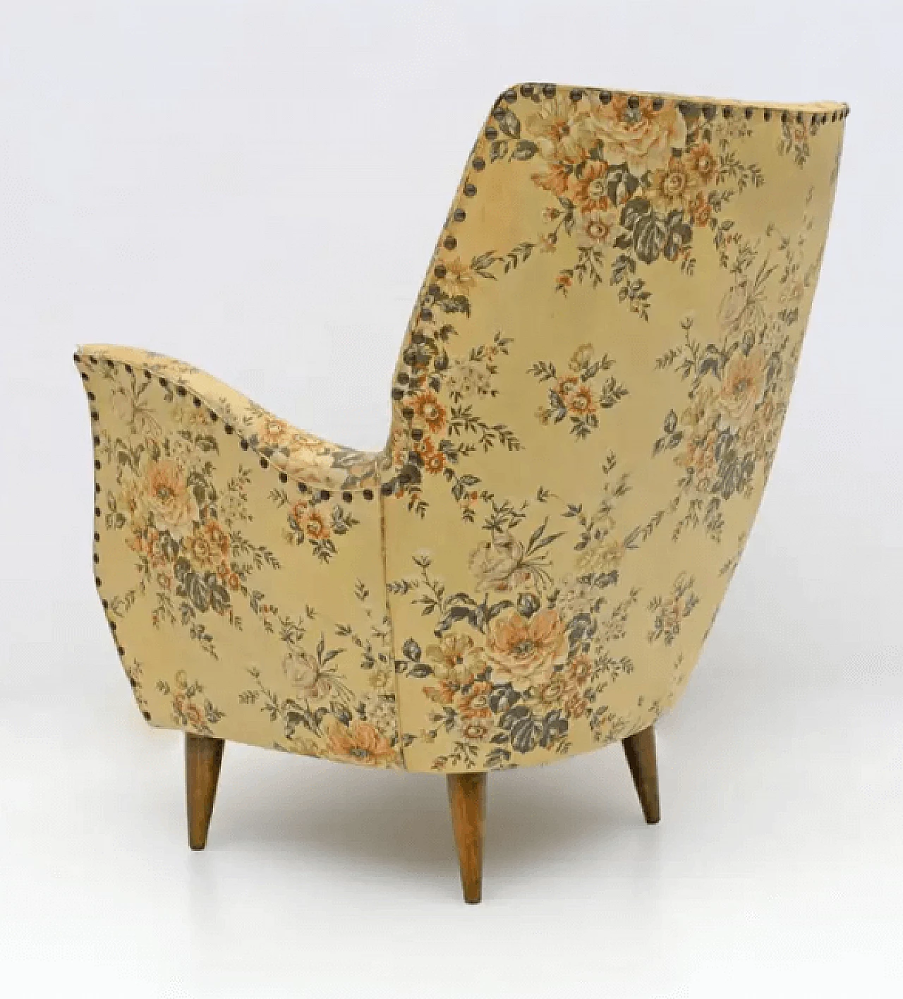 Pair of armchairs attributed to Gio Ponti by Isa, 1950s 9