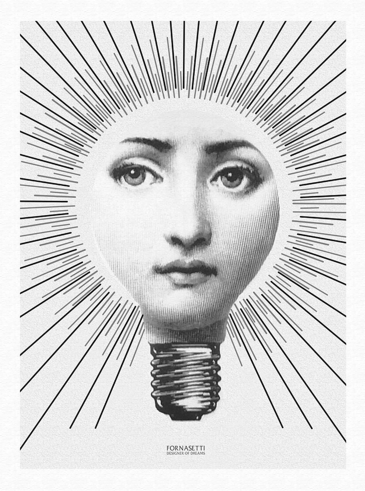 Lina Cavalieri poster by Fornasetti 1