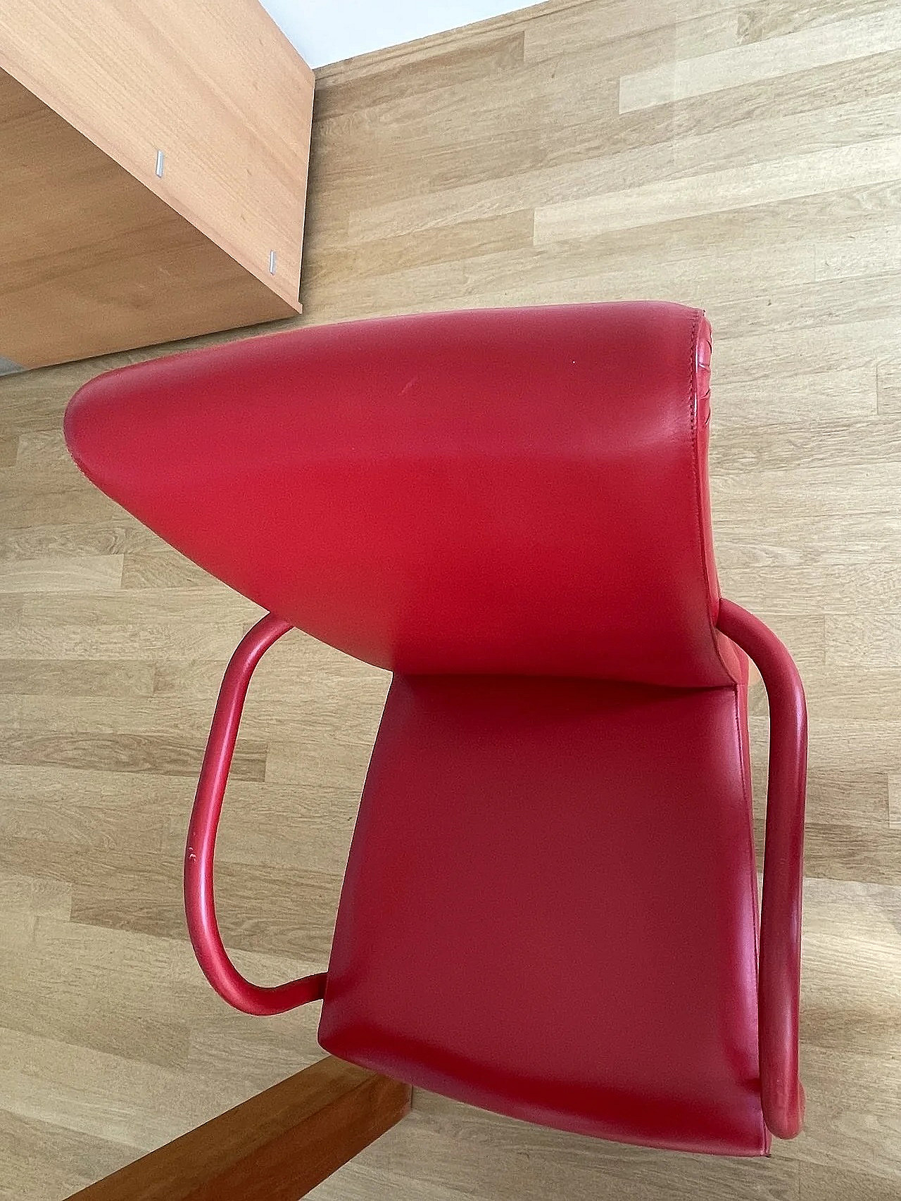 6 Red Vittoria chairs by Poltrona Frau, 2001 | intOndo